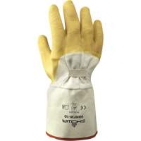 99NFW Heavy-Duty Gloves, 10/Large, Rubber Latex Coating, Cotton Shell OCP Construction Supplies