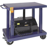 Table &eacute;l&eacute;vatrice hydraulique, Acier, 24" la x 36" lo, Capacit&eacute; 2000 lb OCP Construction Supplies